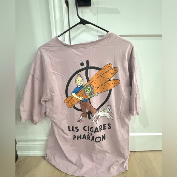 Men’s Size XL Adventures of Tintin Tshirt - Small Stain Shown in Photos - Picture 1 of 4